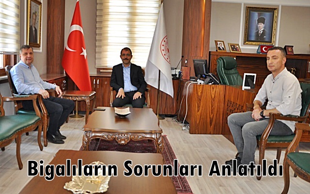 Bigalıların Sorunları Anlatıldı