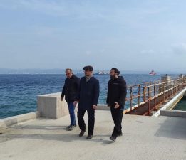 Feribot Terminalinde Çalışmalar Sürüyor