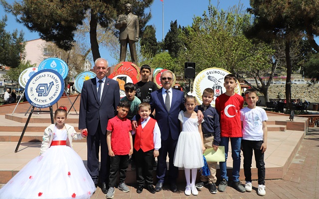 Gelibolu’da 23 Nisan Etkinliği Yapıldı