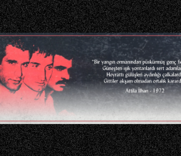 Erkek; Deniz Gezmiş, Yusuf Aslan ve Hüseyin İnan’ı Andı
