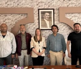 İnternet Gazetecilerinden Başkan Doğan’a Ziyaret