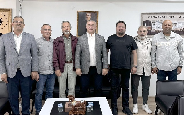 Gazeteciler Başkan Oruçoğlu’nu Ziyaret Etti