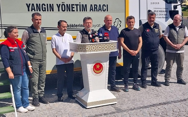 Eceabat Yangını Kontrol Altına Alındı
