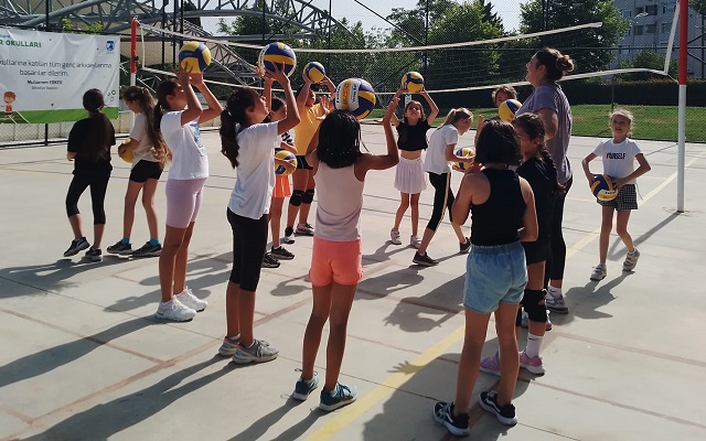 Yaz Spor Okullarında Etkinlikler Başladı