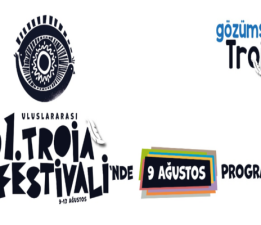 Çanakkale 61. Uluslararası Troia Festivali Başlıyor