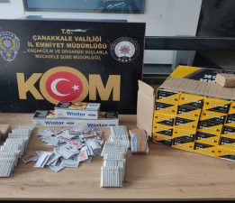 Çanakkale’de Kaçakçılık Operasyonu Yapıldı