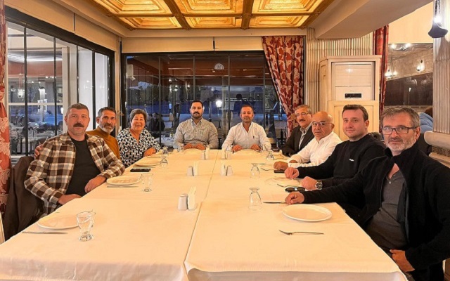 Kent Konseyi Başkanı Fırat Muhtarla Bir Araya Geldi