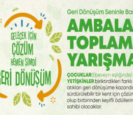 Ödüllü Ambalaj Toplama Yarışması Başladı