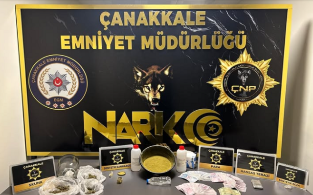 Çanakkale Genelinde Uyuşturucu Operasyonları Yapıldı