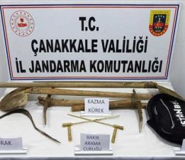 Kaçak Altın Arayan 5 Kişi Yakalandı