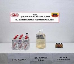 Küçükkuyu’da Kaçak İçki Operasyonu Yapıldı