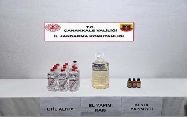 Küçükkuyu’da Kaçak İçki Operasyonu Yapıldı