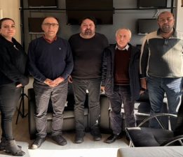 Emekli Eğitimcilerden Gazetecilere Ziyaret