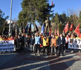 57. Alay Yürüyüş Komitesi Gelibolu’da