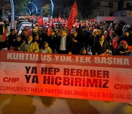 CHP’li Coşkun “Teşekkürler Gelibolu”