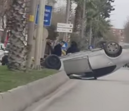 Kaza Ucuz Atlatıldı