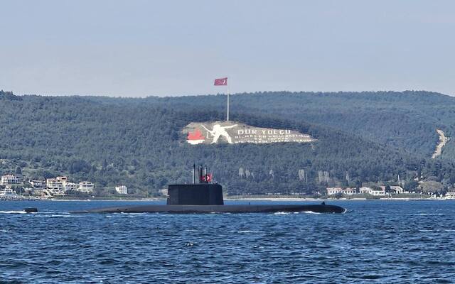 Çanakkale Boğazı’nda Şehit Denizciler Anıldı