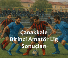 Çanakkale Birinci Amatör Lig 5.Hafta Sonuçları