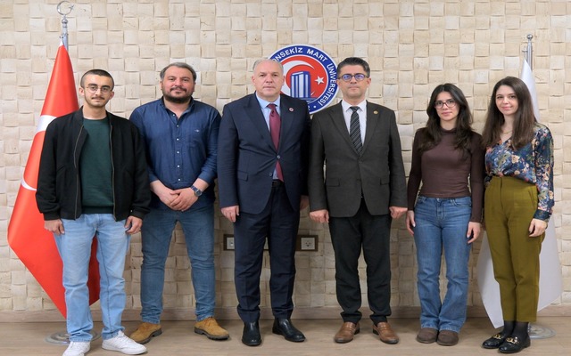 Kosova Heyetinden ÇOMÜ Rektörü Erenoğlu’na Ziyaret