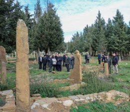 Küçükanafarta Tarihi Türk Mezarlığı Ziyaret Edildi