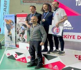 ÇOMÜ’lü Milli Sporcudan Para Tırmanışta Madalya Geldi