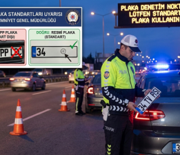 Standart Dışı Plakaya Geçit Yok: Emniyet’ten “APP Plaka” Uyarısı!