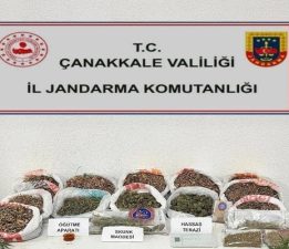Çanakkale’de Uyuşturucu Operasyonu Yapıldı