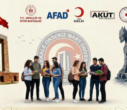 ÇOMÜ’de Gençler Afet Yönetimi İçin Toplanıyor