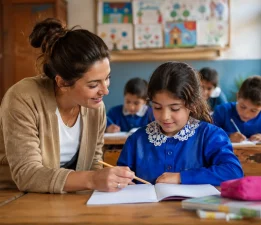 Köy okullarındaki kadın öğretmenlere mentör desteği